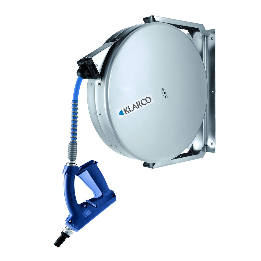Automatic hose-reel Metos MaxiReel M15 with spray gun
