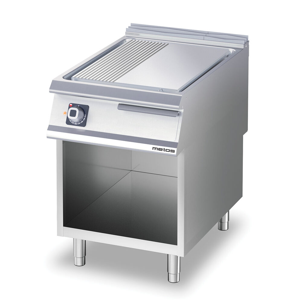 Plaatgrill Metos Diamante D73/25SFTEA1/3R avatud kapiga
