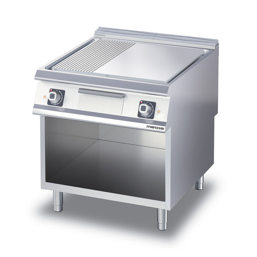 Plaatgrill sooneline/sile Metos Diamante D74/25SFTEA1/3R avatud kapiga