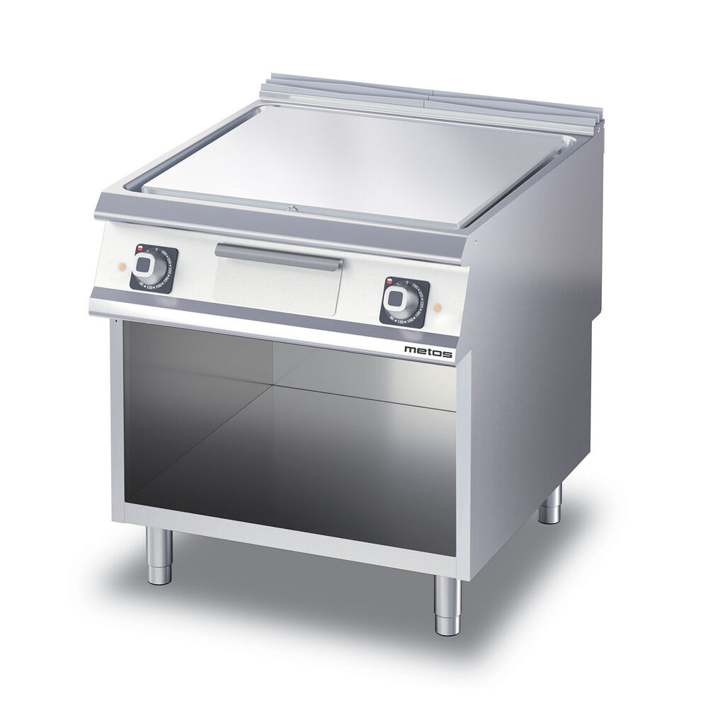 Plaatgrill kroom/sile Metos Diamante D74/25SFTEC avatud kapiga