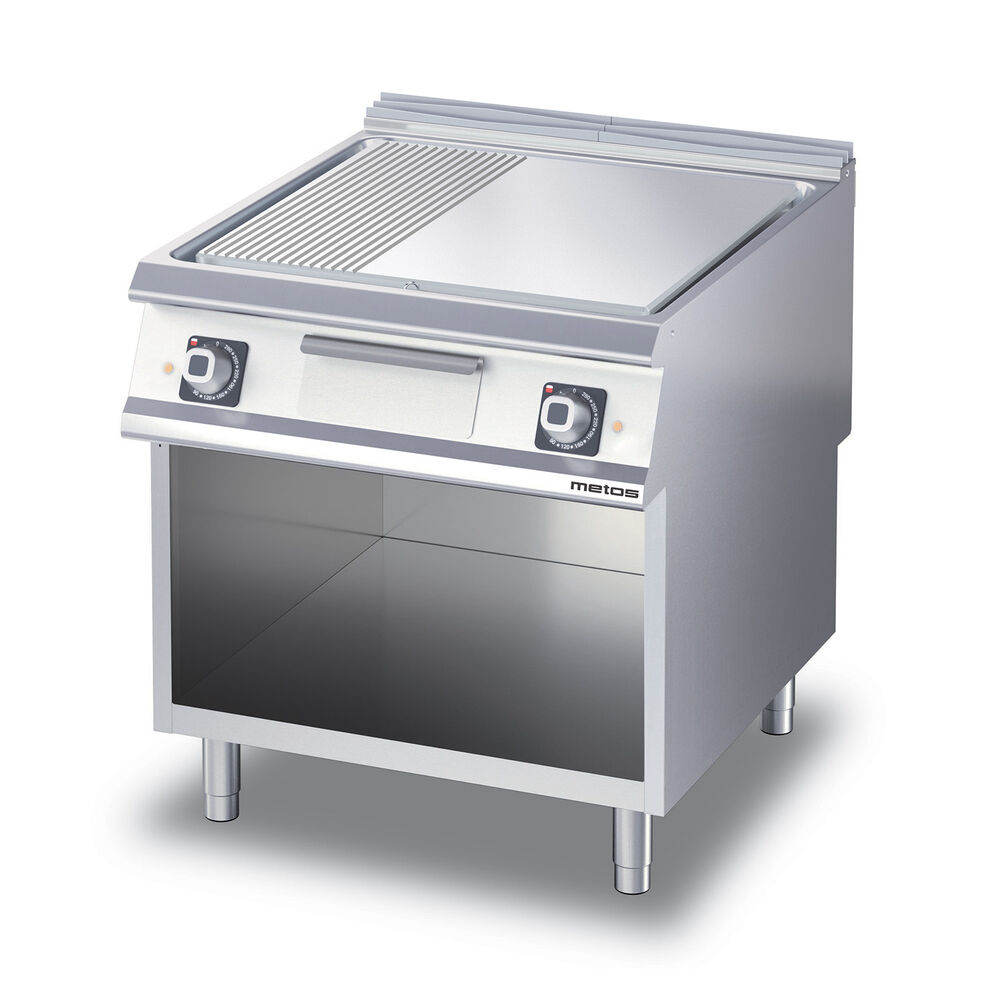 Plaatgrill sooneline/sile/kroom Metos Diamante D74/25SFTEC1/3R avatudkapiga
