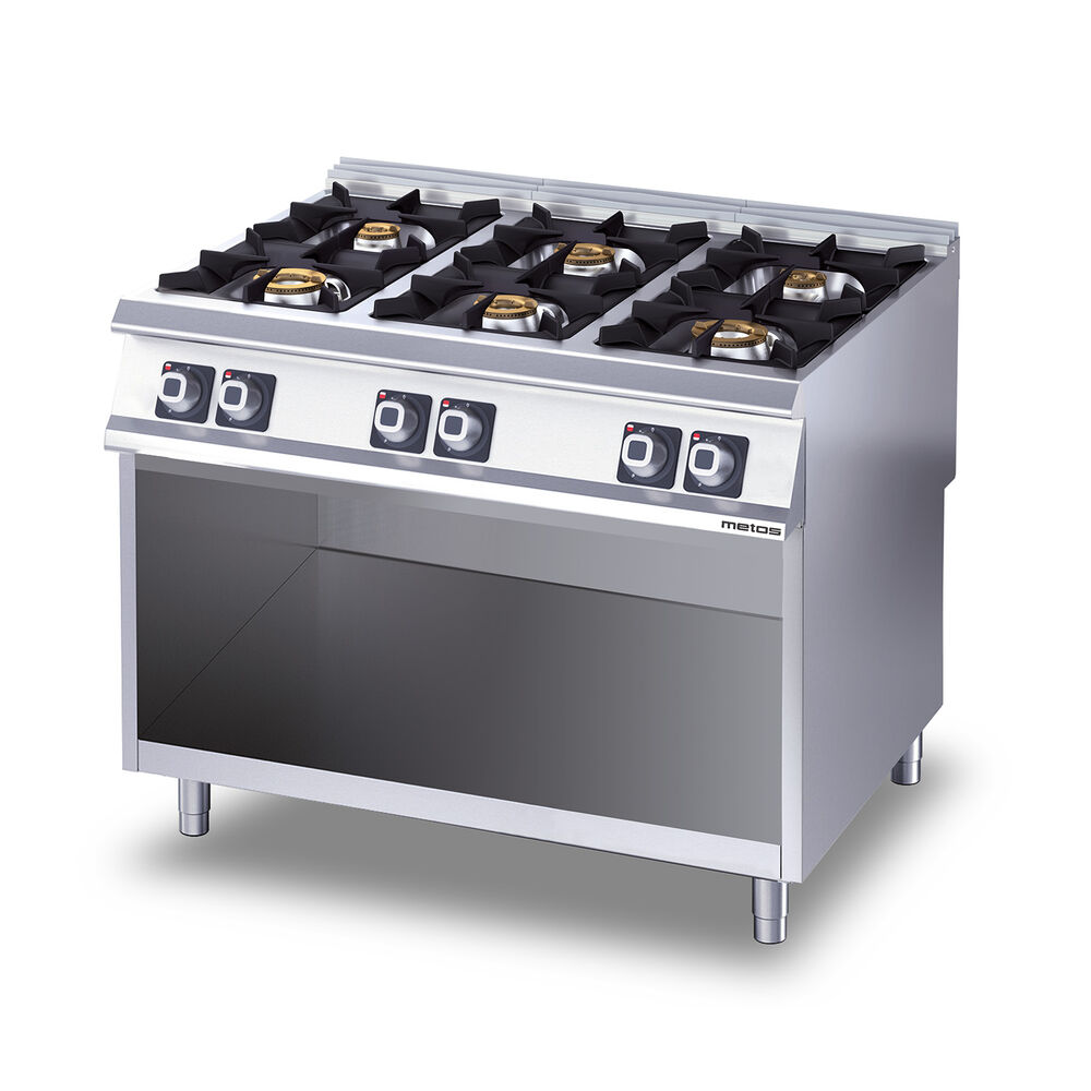 Gas range Metos Diamante D76/25CG cupboard
