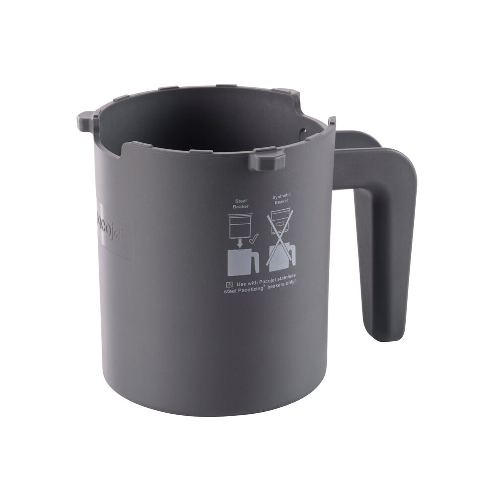 Protective beaker for chrome steel Pacotizing beakers, Pacojet 4