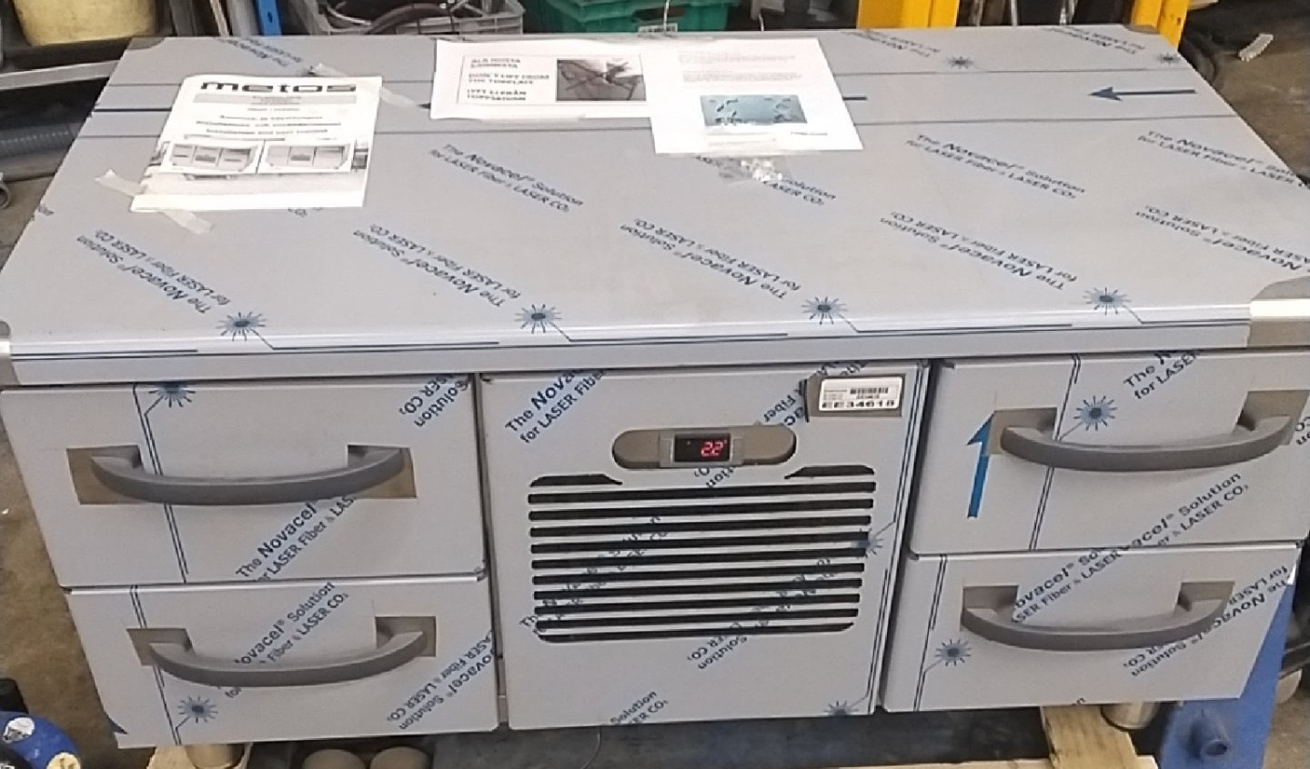 Grill drawer Metos Proff2 GR1200-GN2Lx2-ML OUTLET