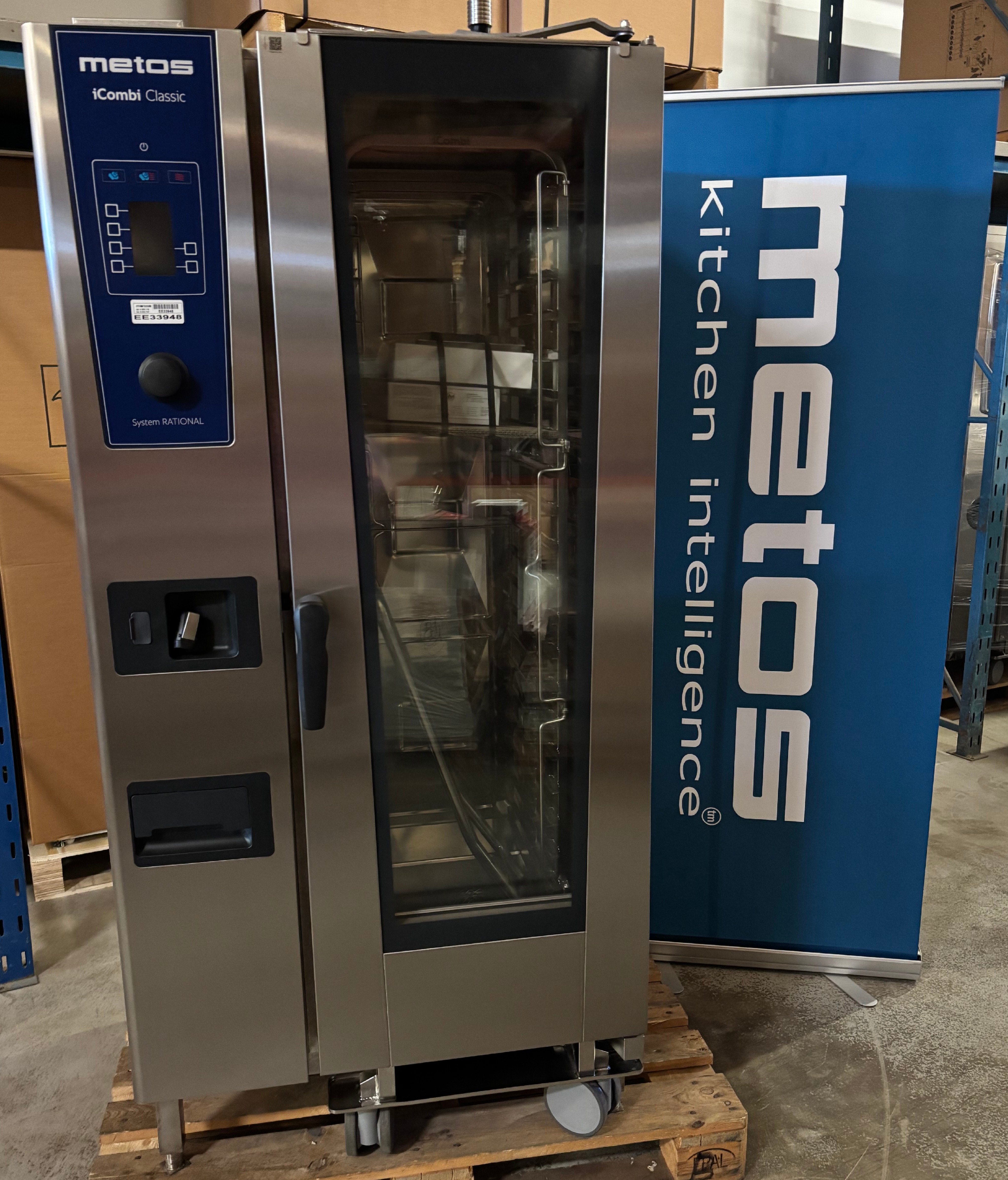 Kombiahi Metos iCombi Classic 20-1/1 OUTLET